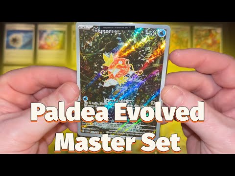 SHINJI KANDA MAGIKARP! Paldea Evolved Complete Collection! Master Set Monday | Ep. 18