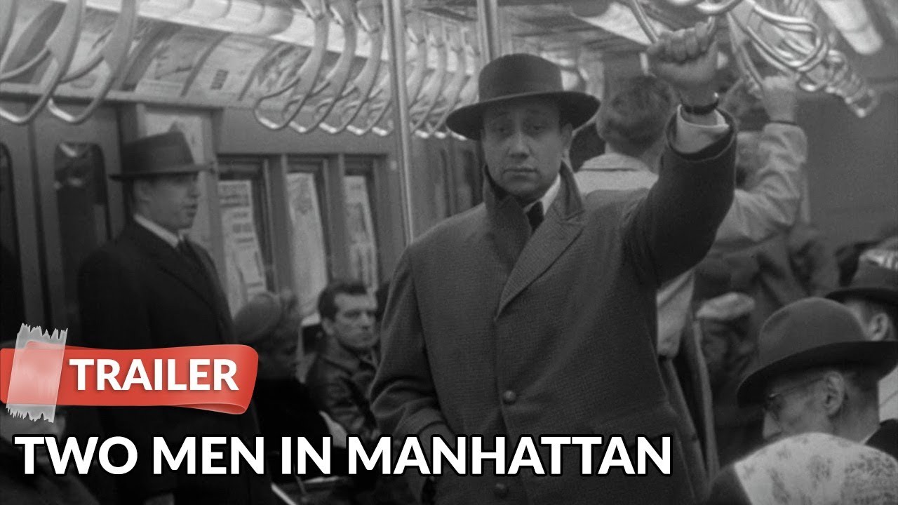 Two Men in Manhattan (1959) Trailer | Pierre Grasset | Christiane Eudes