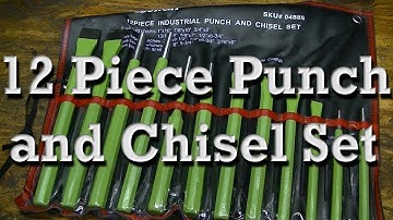 TOOL VIDEO : 12 Piece Punch and Chisel Set 04885