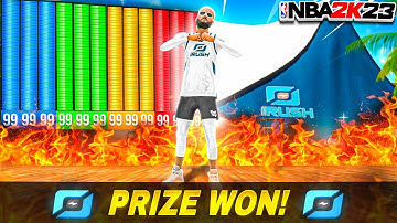 WINNING the NEW RUSH EVENT on THE BEST BUILD in NBA 2K23! REVEALING THE BEST DEMIGOD BUILD NBA 2K23!
