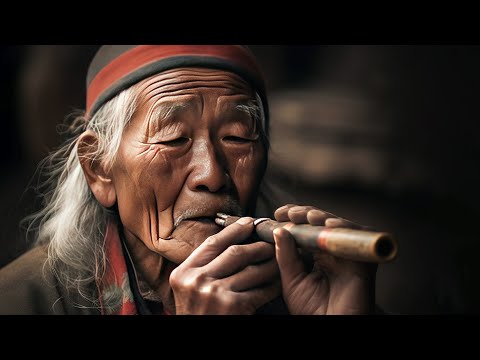 Видео: Тибетская лечебная флейта, перестаньте слишком много думать, избавьтесь от стресса, беспокойства ума