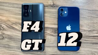 Poco F4 GT vs iPhone 12