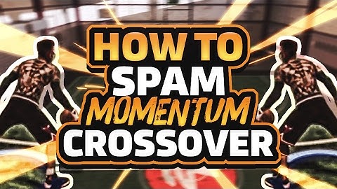 NBA 2K17 How To Spam Momentum Crossover Rapidly Fast | How To Spam Momentum Cross