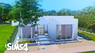Basegame One Story House | The Sims4 Stop Motion Build | NoCC |【シムズ建築】