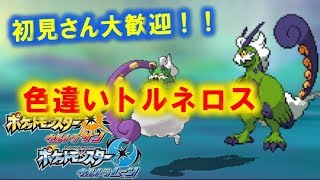 ポケットモンスターusum 色違いトルネロス厳選 初見歓迎 ウルトラサン ウルトラムーン 概要欄必読 Youtube