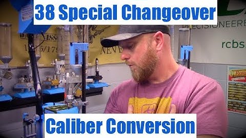 Dillon XL750 Caliber Changeover to 38 Special