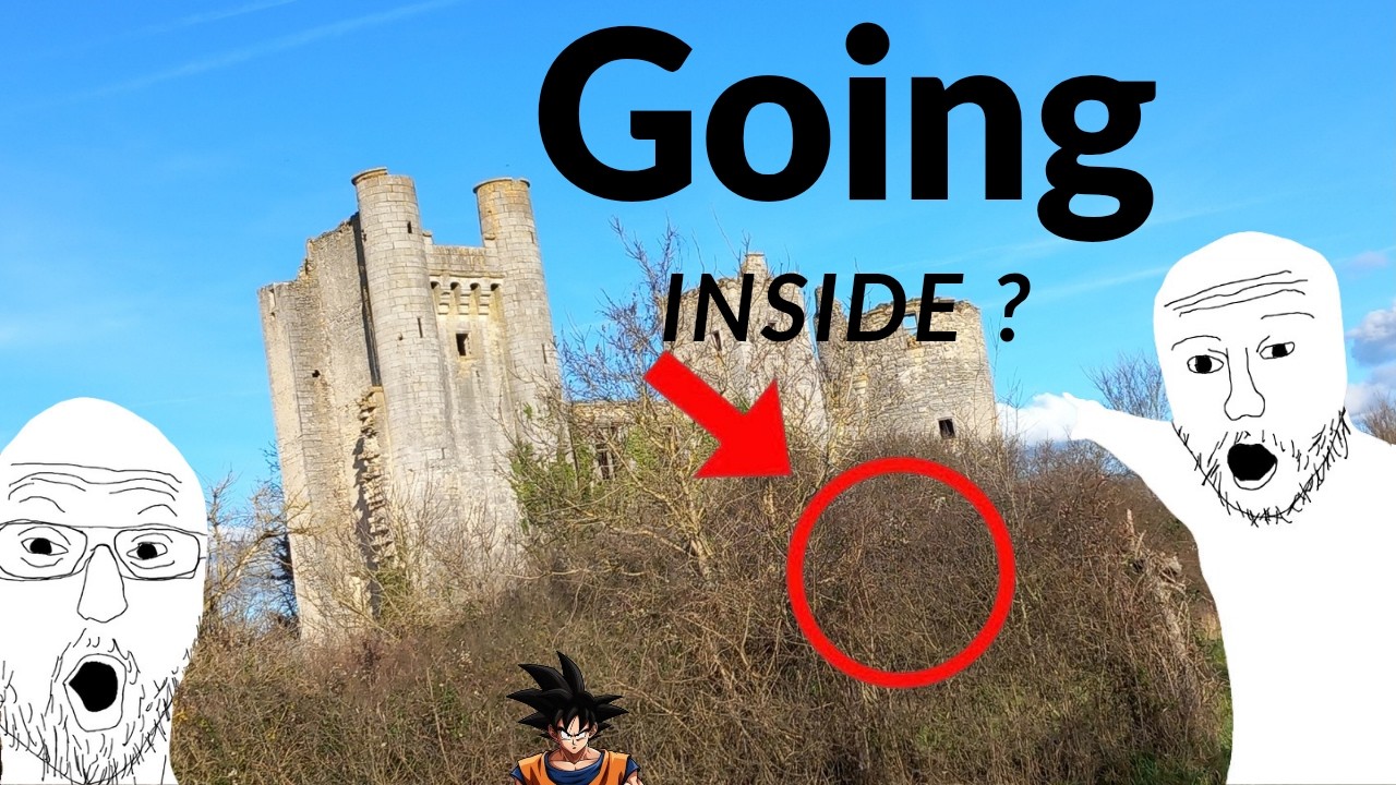 visiting RUINS of a CASTLE ?