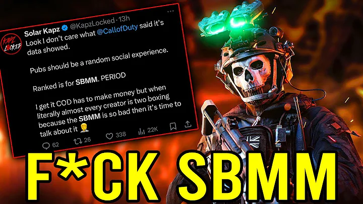 SBMM has KILLED Online Gaming.