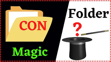 How to Create a Folder Named Con