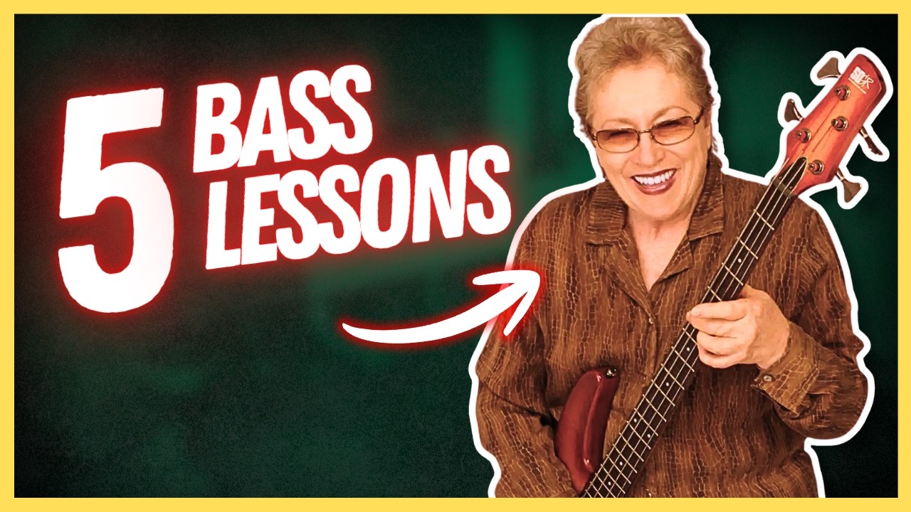 5 уроков от первой леди бас-гитары | Кэрол Кей [БЕСПЛАТНЫЙ PDF]