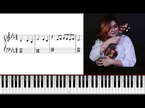 Алёна Швец - ВИНО И СИГАРЕТЫ, как играть на пианино