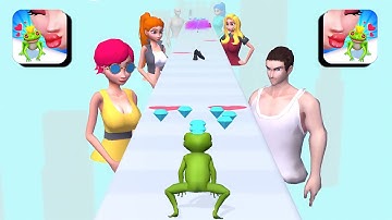 FrogPrince Rush -Gameplay  Max Levels Game Mobile All iOS,Android Gameplay