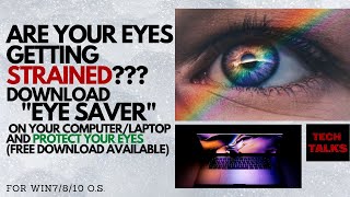 How to download and activate eye saver mode on your laptop or computer for FREE screenshot 2