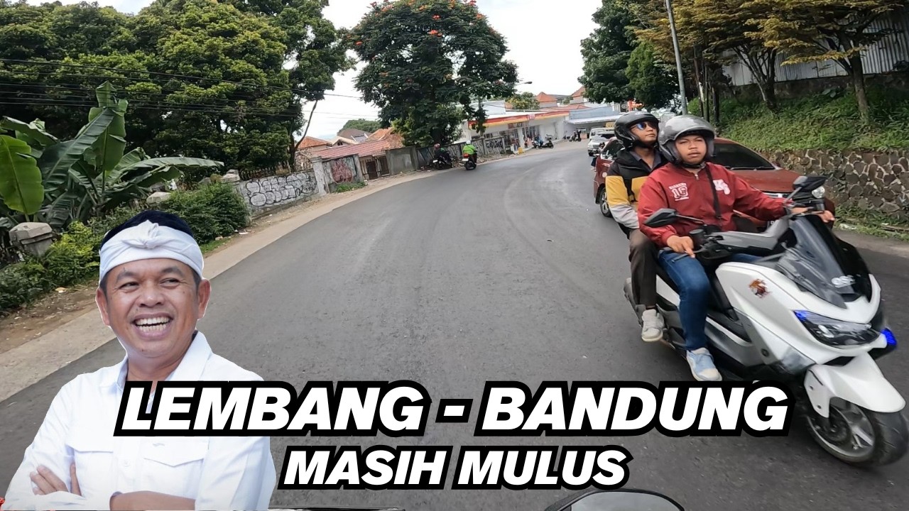Motoran ngabuburit dari Lembang Ke Kota Bandung Via Ledeng Kondisi Jalannya Masih Bagus Hasil KDM