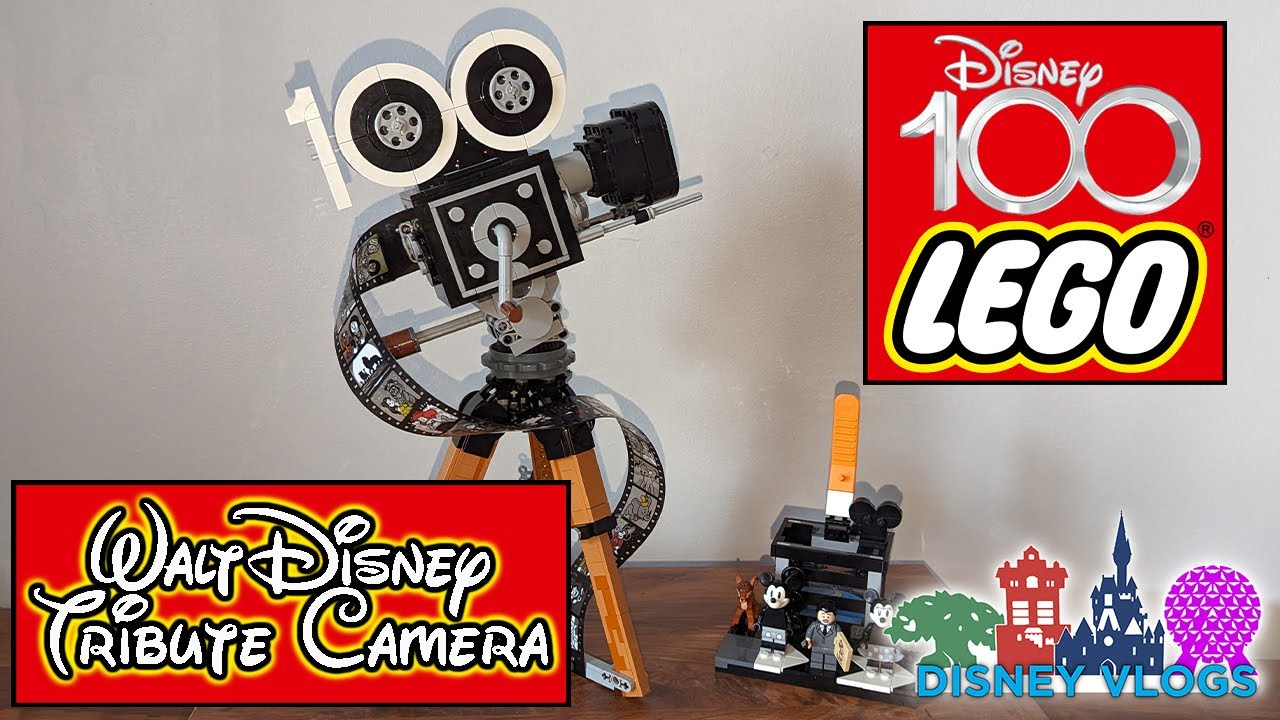 Disney 100 Walt Disney Tribute Camera Lego Set [Building and