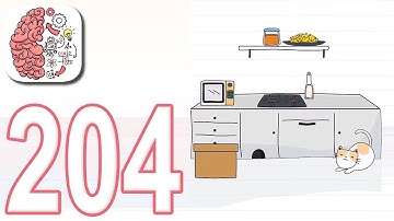 Brain Test Level 204 Walkthrough