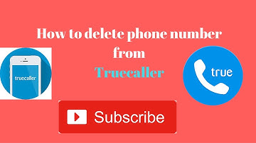 how to delete your phone number from truecaller.