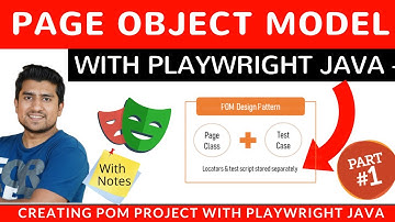Playwright Page Object Model in Java | Part 1 | Folder Structure + POM