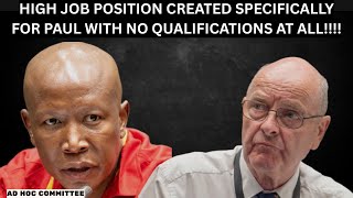 Paul O’Sullivan admits position was created for him without having proper qualifications