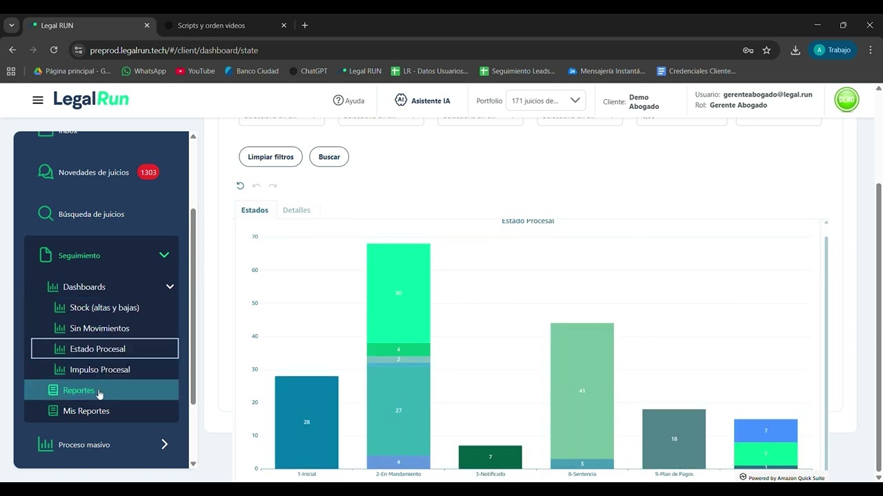 Vista previa del video: Reportes y Dashboards en LegalRun