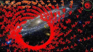 AsteroidsPrototype XNA random swirl when testing AI