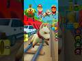 Who is Best 🤔 Guard 🆚 Tricky 🆚 Dog 🆚 Jake In Subway surfers #subwaysurfers #character #vs #shorts