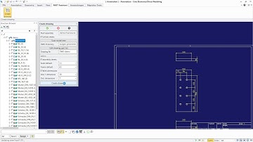 Automated export of shop drawings with SolidSteel and Part Assistant for PTC Creo Elements/Direct