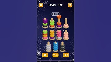 Nut Sort | Color Puzzle Games 2025 | Level 127 | Mobile Games