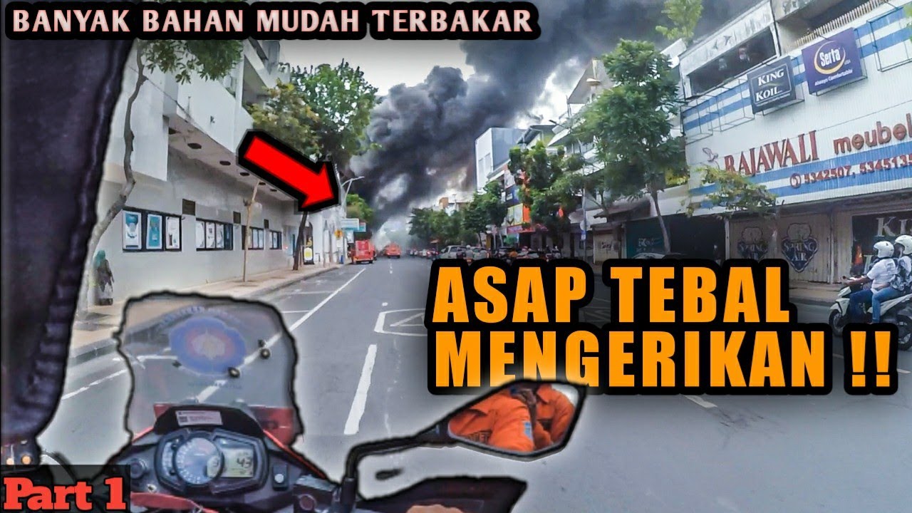Kebakaran Toko Karpet Jl. Gemblongan Part 1