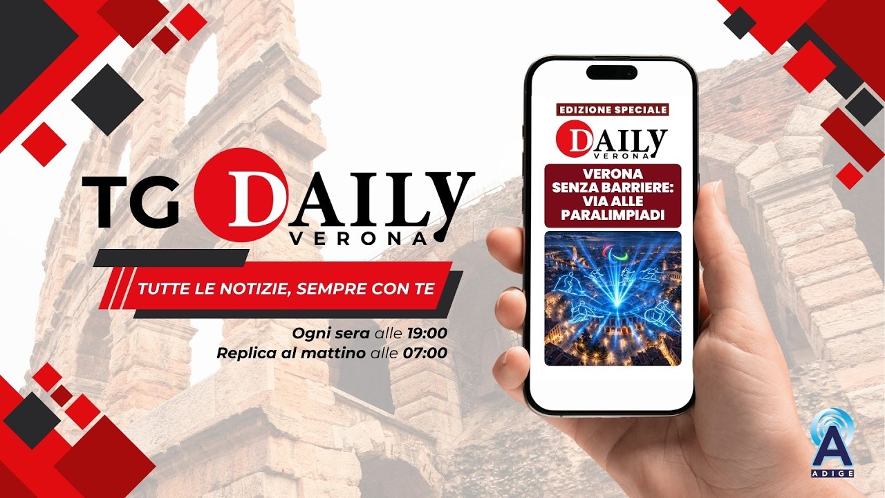 VERONA SENZA BARRIERE: SPECIALE PARALIMPIADI - UNIVR: TRATTENERE I GIOVANI - TG DAILY 05.03.2026