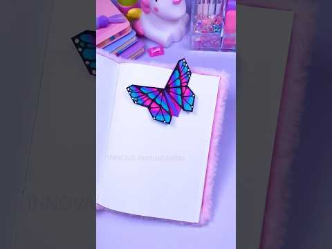 Manualidades con papel DIY Mariposas de papel #shorts #youtubeshorts #manualidades #diy #papel @InnovaManualidades