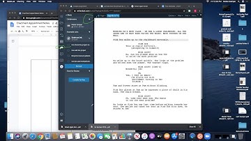 Sharing a Script on Writer Duet