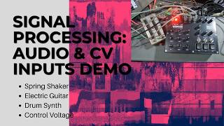 WINDANG [LFSR NOISE SYNTH]: AUDIO &amp; CV INPUTS DEMO