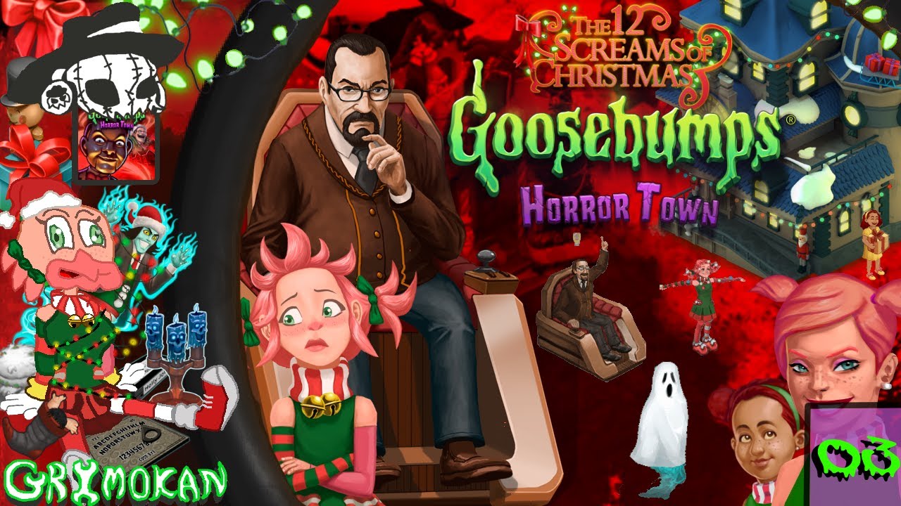 Gail Gameplay - Goosebumps HorrorTown - The 12 Screams of Christmas | Pt.3 | Mr.Piccolo & Gronks