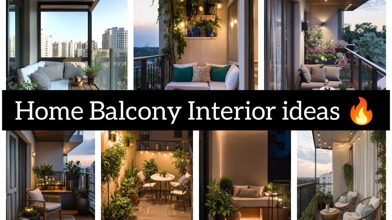 "Elegant Balcony Interior Designs for 2025🔥– Must-See Ideas - YouTube