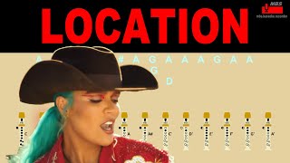 LOCATION KAROL G Anuel AA J. Balvin Flute Recorder Tutorial / How To Play screenshot 5