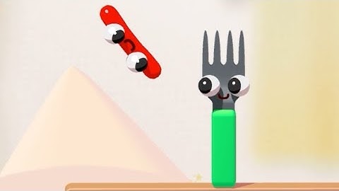 Satisfying and relaxing ASMR Mobile Games - Fork N Sausage