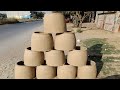 How to Make Traditional Tandoori | Home Made Mud Tandoori | Primitive Technology Clay Tandoor