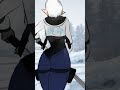 OC Name: Aebelle #elf #snowelf #whitehair #shorthair #katana #animegirl #originalcharacter