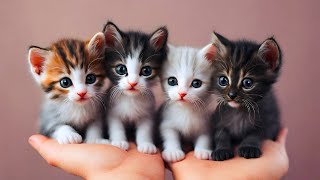 The Best Animal Moments: Cute Funny Kittens Playing and Resting #cat #cats #kitten #cute #cutecat