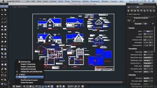 AutoCAD 2014 for Mac Tutorial | Show Drawings And Layouts
