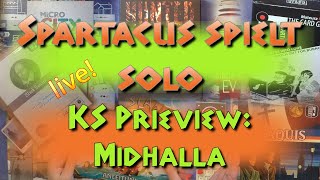 Spartacus´ Spieleabend: Midhalla - Kickstarter Preview