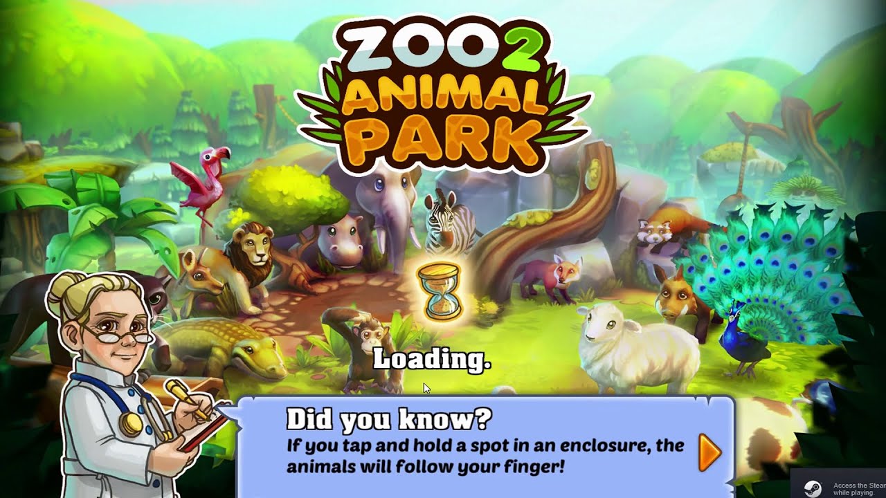 Zoo 2 Animal Park Pc Gameplay First 30 Minute (Free ON Steam) YouTube