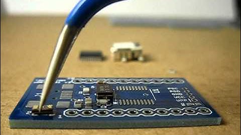 PIC18F14K50 USB Breakout Board - Placing Components