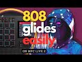 How to make drill 808 glides on mpc live 2