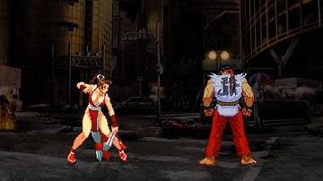 MAI SHIRANUI vs SHIN RYU - The most epic fight ever made !