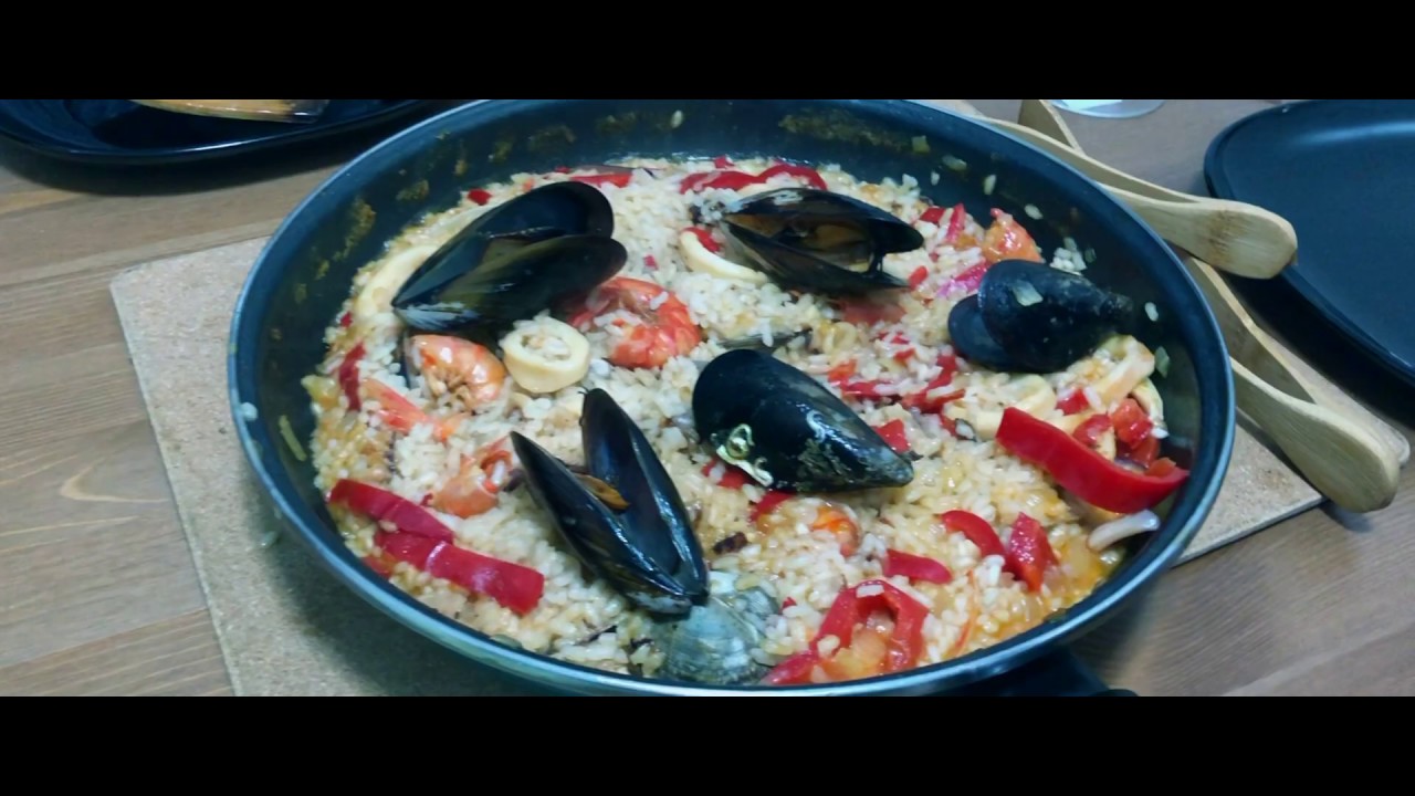 【Tenerife】 Homemade Paella YouTube