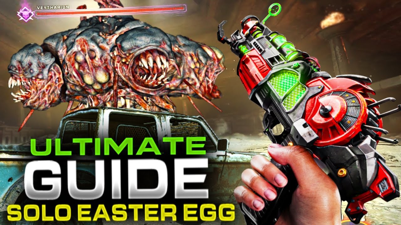 Ultimate "SOLO" Ashes of the Damned Easter Egg Guide! (Black Ops 7 ...