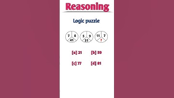 Missing number | Reasoning tricks | Logic Puzzle #shorts #ssc #reasoning