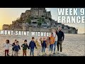 Our large family visited the most unique island in the world  montsaintmichel  week 9 france